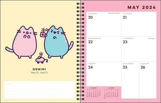 BEMS  PUSHEEN - A5 Agenda 2024/2025 - 11 Months