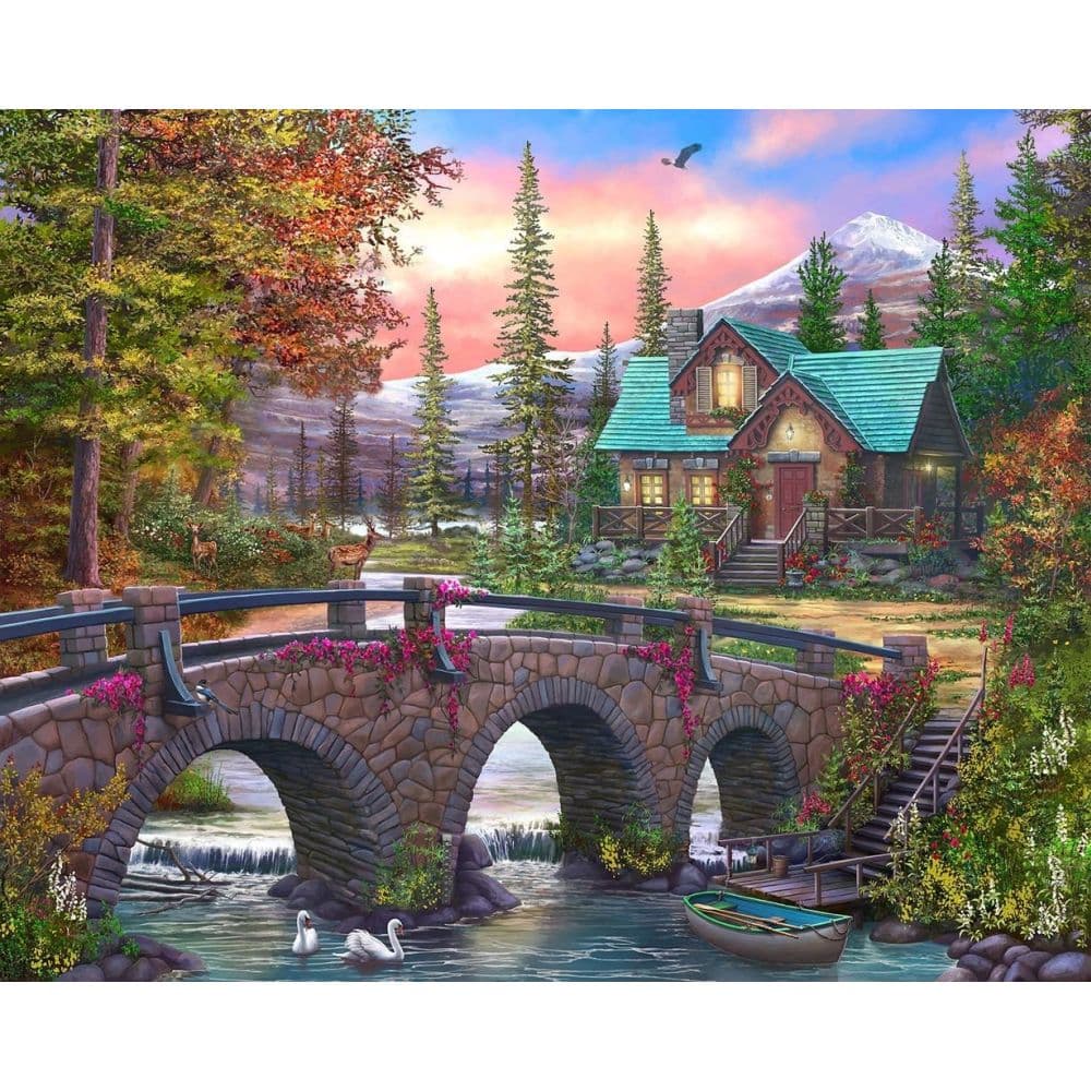 Mountain Home Sunrise 1000 Piece Puzzle First Alternate Image