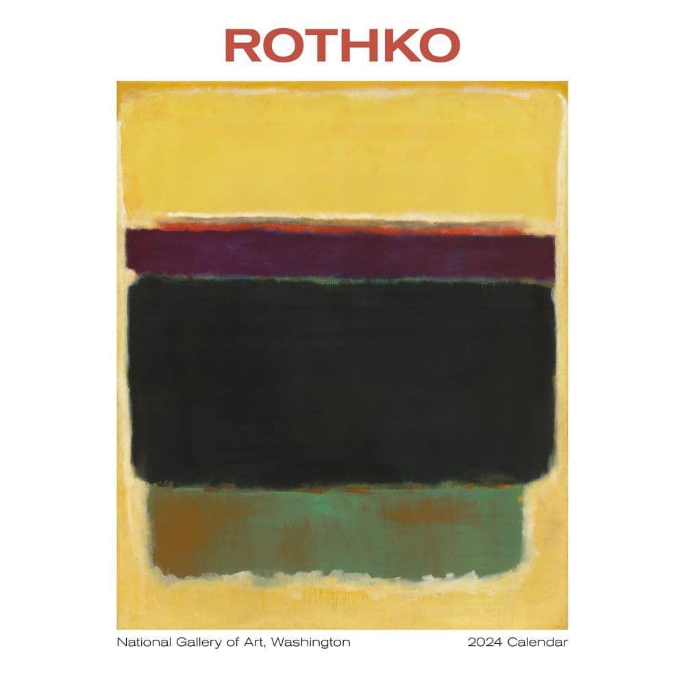 Rothko 2024 Mini Wall Calendar_Main Image