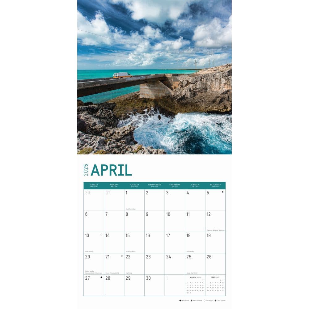 Bahamas 2025 Wall Calendar Second Alternate Image width="1000" height="1000"