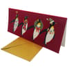 image Row of Penguins Christmas Card Alt6