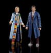image Doctor Who Regeneration Two Figure Collector Set both on black background