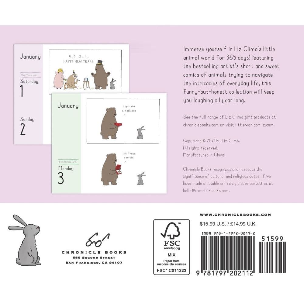 Liz Climo 2022 Desk Calendar - Calendars.com