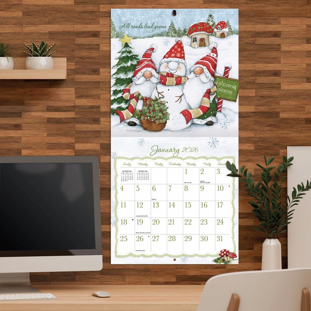 Gnomes 2026 Wall Calendar_ALT3