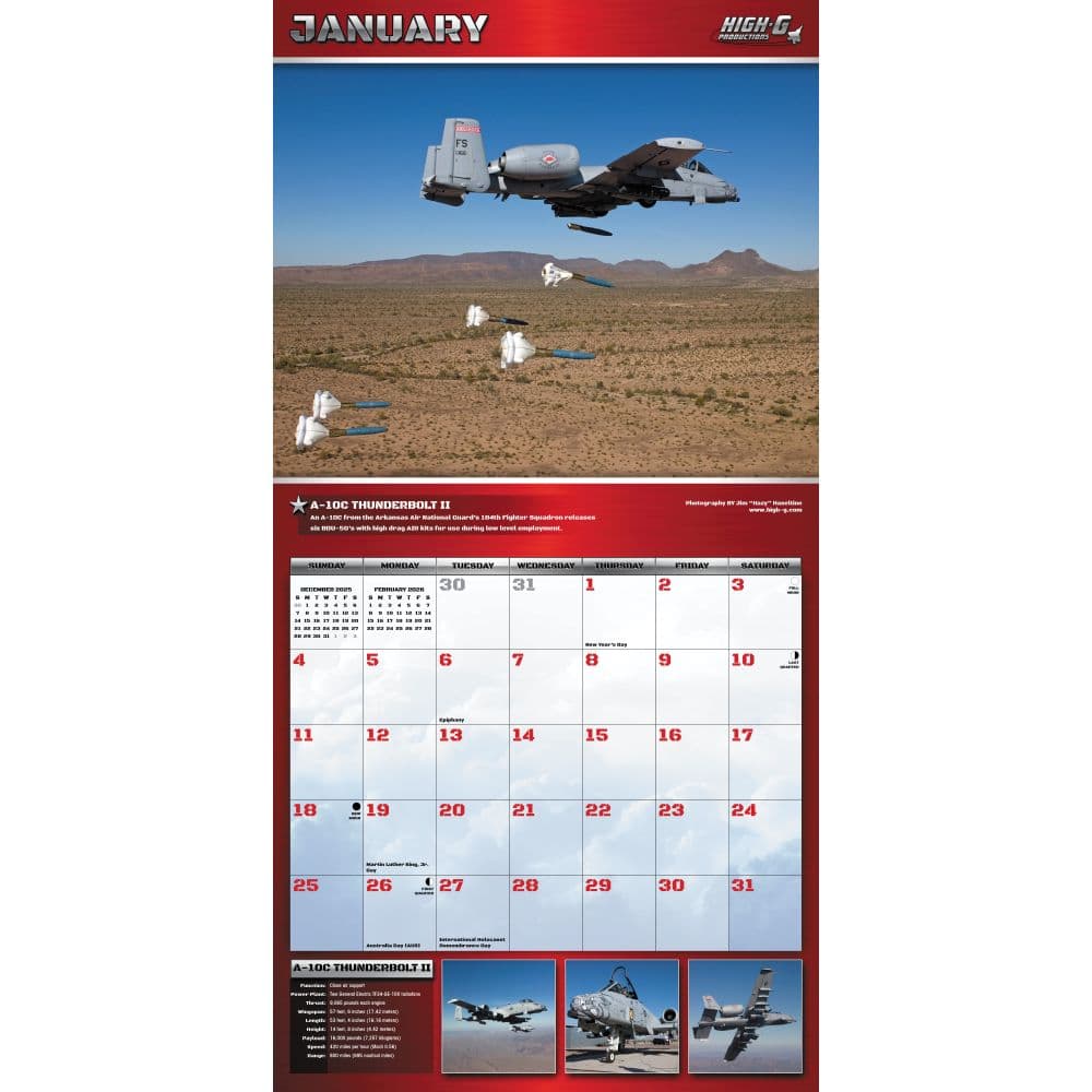 Sky is the Limit 2026 Wall Calendar Second Alternate Image