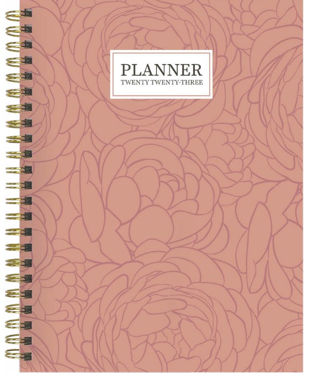TF Publishing Bunch of Roses 2023 Medium Daily Weekly Monthly Planner