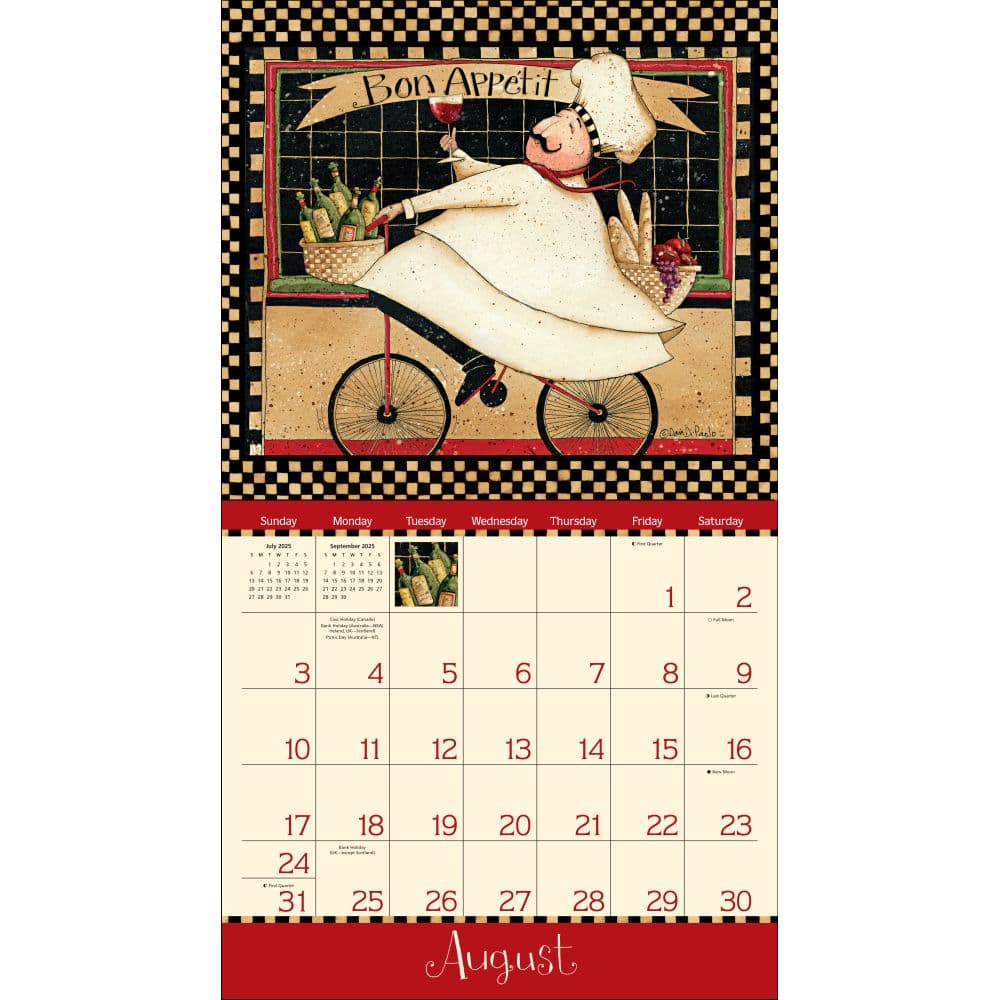 Home In The Kitchen 2025 Wall Calendar by Dan DiPaolo Second Alternate Image width=&quot;1000&quot; height=&quot;1000&quot;