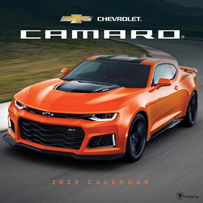Camaro 2023 Wall Calendar