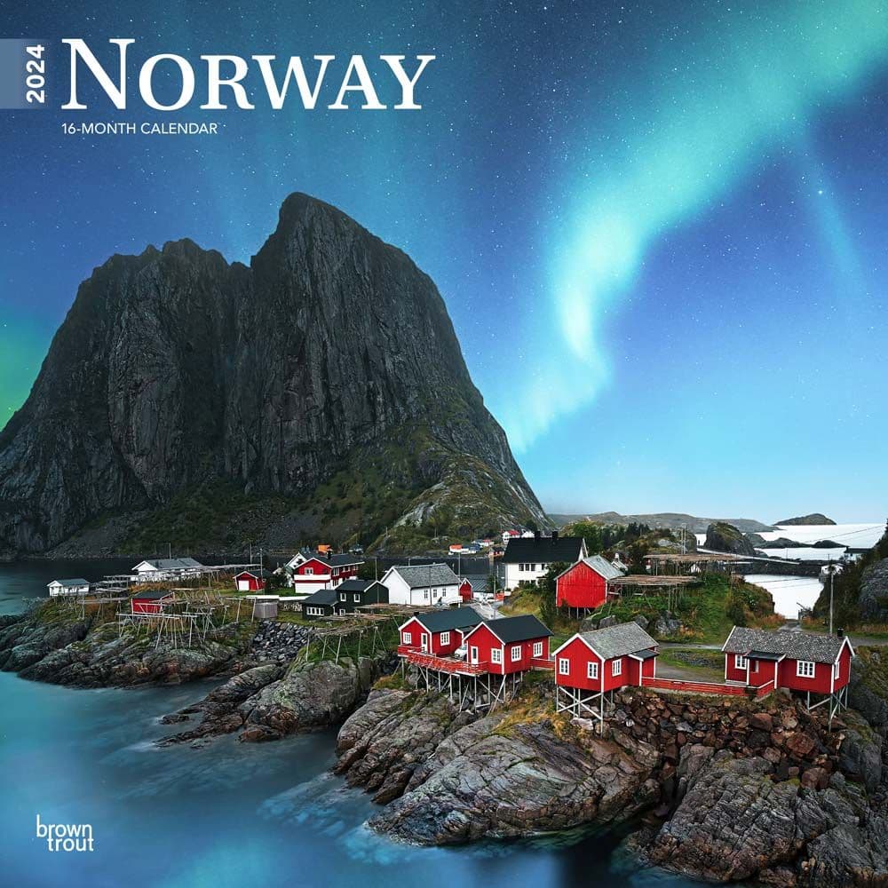 Norway 2024 Wall Calendar Main Product Image width=&quot;1000&quot; height=&quot;1000&quot;