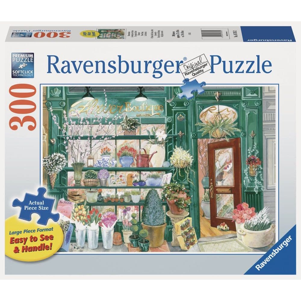 Flower Shop Large Format 300pc Puzzle