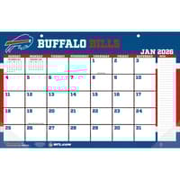 image NFL Buffalo Bills Small 2026 Desk Pad