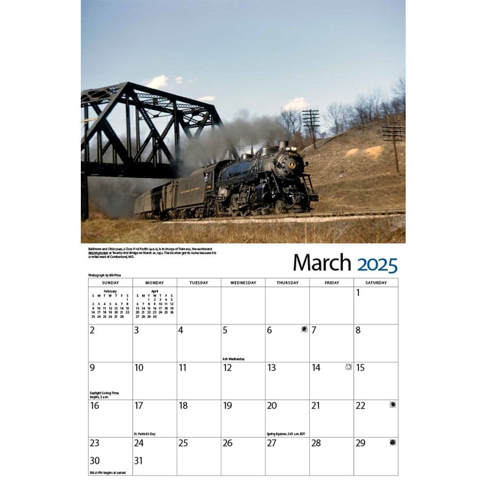 Baltimore and Ohio 2025 Wall Calendar Second Alternate Image width=&quot;1000&quot; height=&quot;1000&quot;