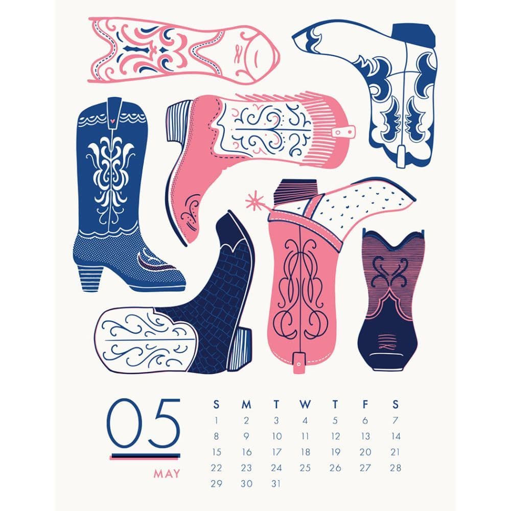 Ps Letterpress 2022 Desk Calendar - Calendars.com