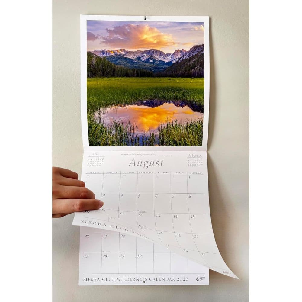 Sierra Club Wilderness 2026 Wall Calendar Second Alternate Image