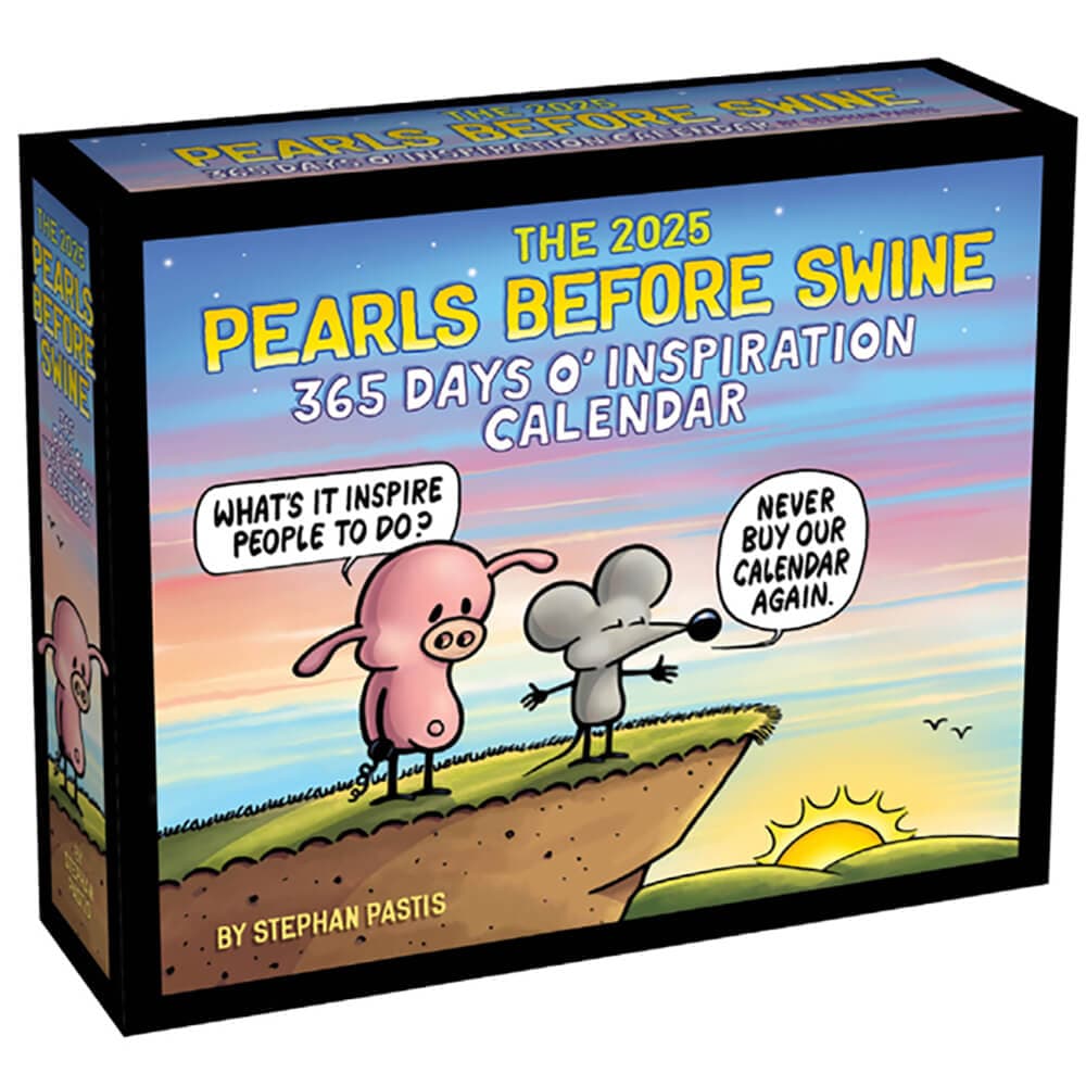 Pearls Before Swine 2025 Desk Calendar Main Product Image width=&quot;1000&quot; height=&quot;1000&quot;