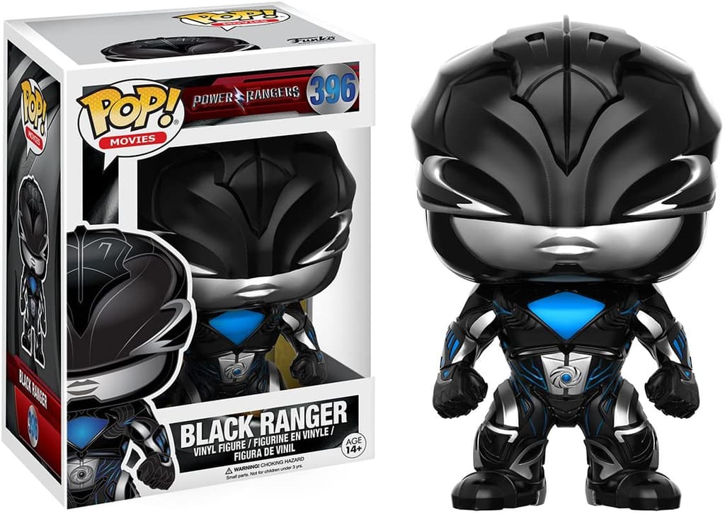 POP! Vinyl Power Rangers Movie Black Ranger Alternate Image 2