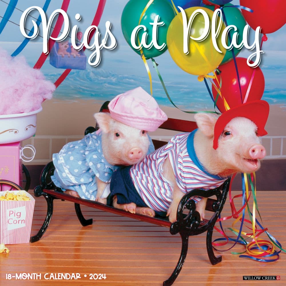 Pigs At Play 2024 Wall Calendar Calendars Com   D9645073 A876 40d4 B55a 7e3ac5906c65