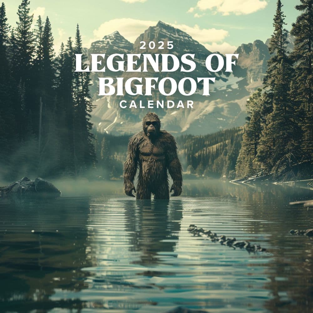 Legends of Bigfoot 2025 Wall Calendar Main Image