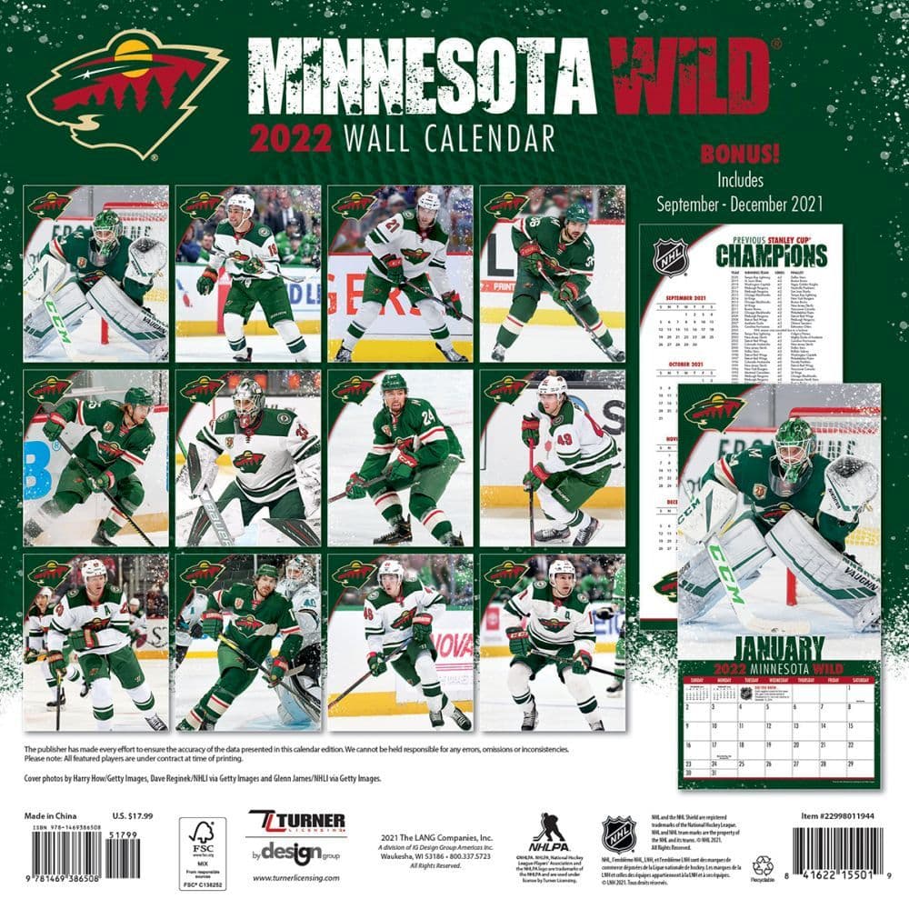 Mn Wild 2022 Schedule Season Schedule 2022