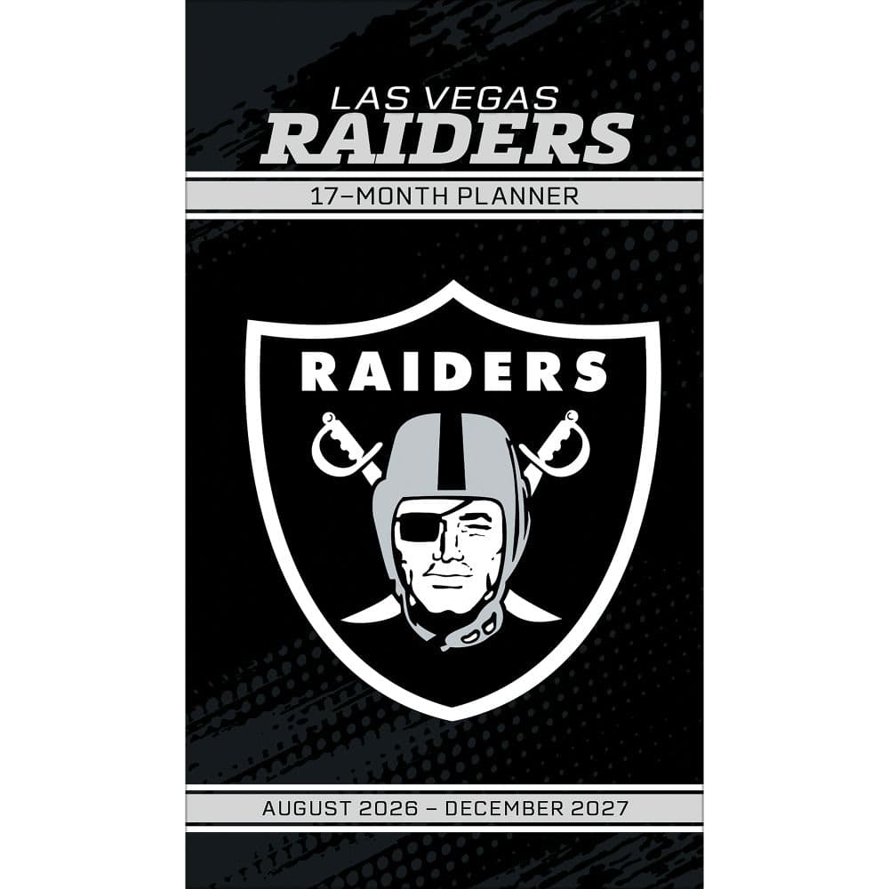 NFL Las Vegas Raiders 17 Month 2027 Pocket Planner