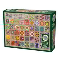 image 50 States Quilt Blocks 1000 Piece puzzle Main Product Image width="1000" height="1000"
