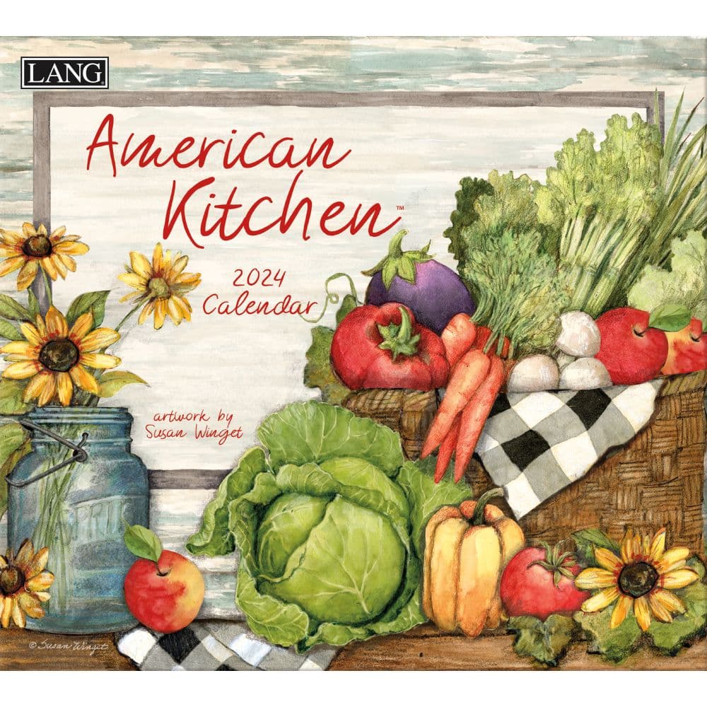 American Kitchen 2024 Wall Calendar Main Image