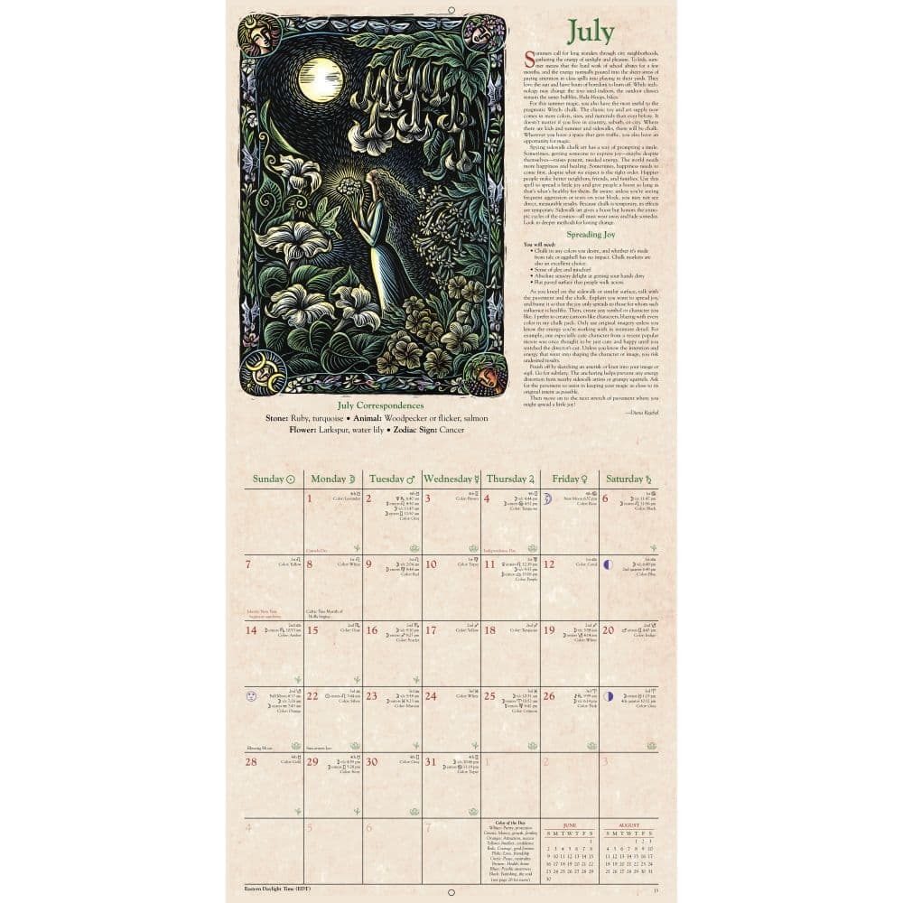 Witches 2025 Wall Calendar First Alternate Image width=&quot;1000&quot; height=&quot;1000&quot;