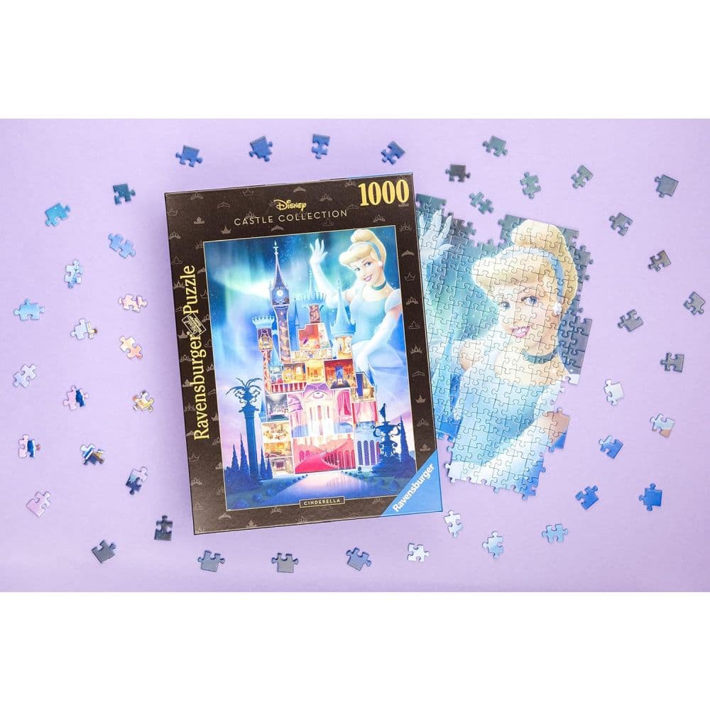 Disney Castle Cinderella 1000 Piece Puzzle Fourth Alternate Image width=&quot;1000&quot; height=&quot;1000&quot;