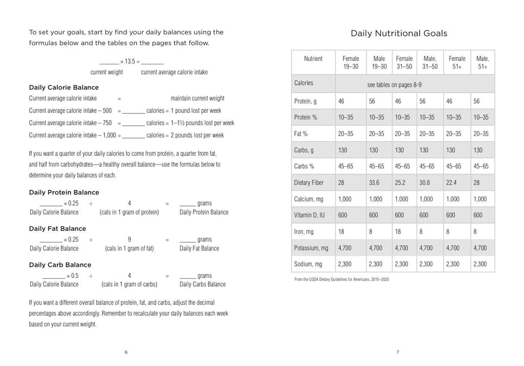 Food and Fitness Journal Log Alternate Image 1