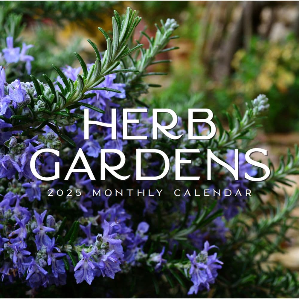 Herb Garden 2025 Wall Calendar