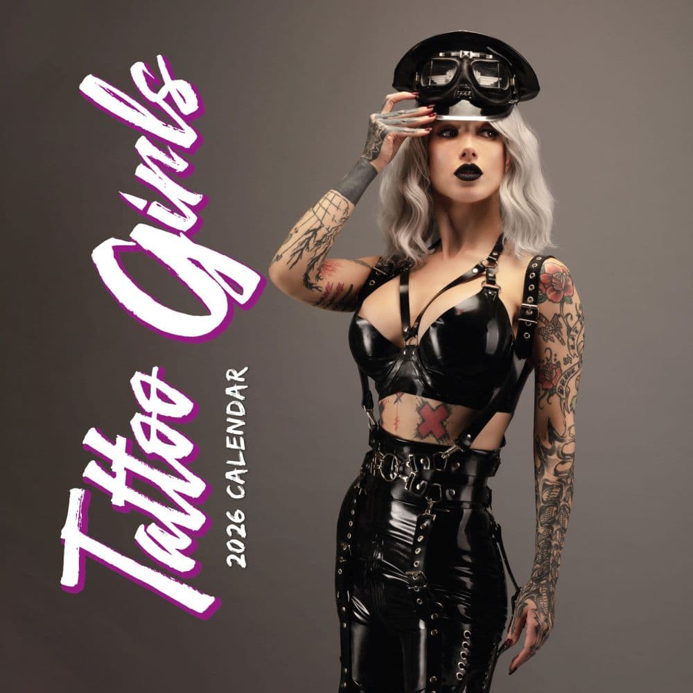 Tattoo Girls 2026 Wall Calendar Main Product Image