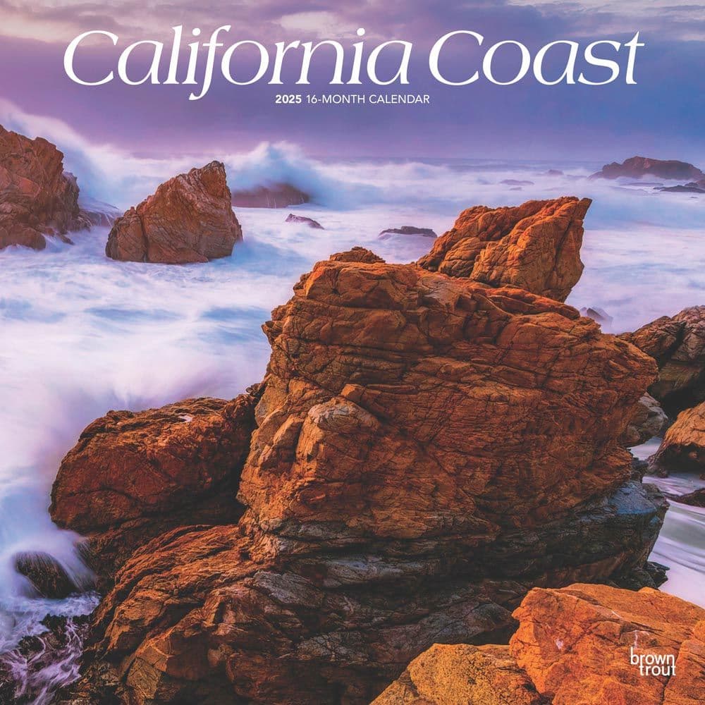 California Coast 2025 Wall Calendar Main Image