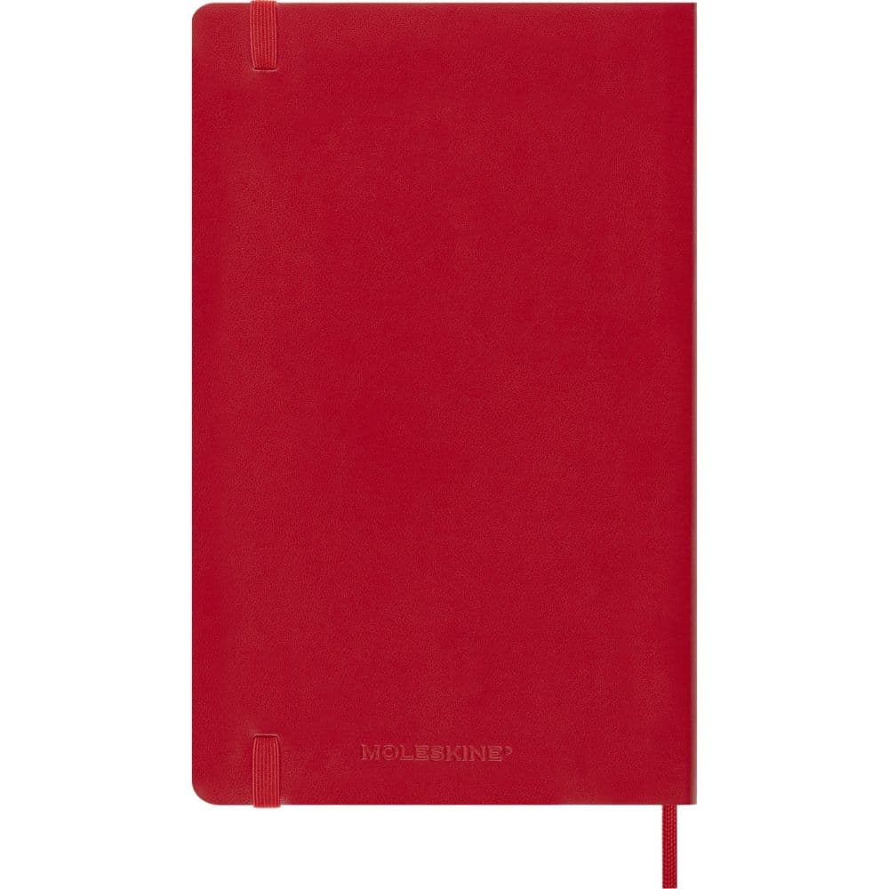 Moleskine Scarlet Red Large Soft Cover 2027 Daily Planner First Alternate Image