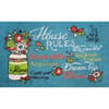 image House Rules Small Coir Doormat by Susan Winget Main Image