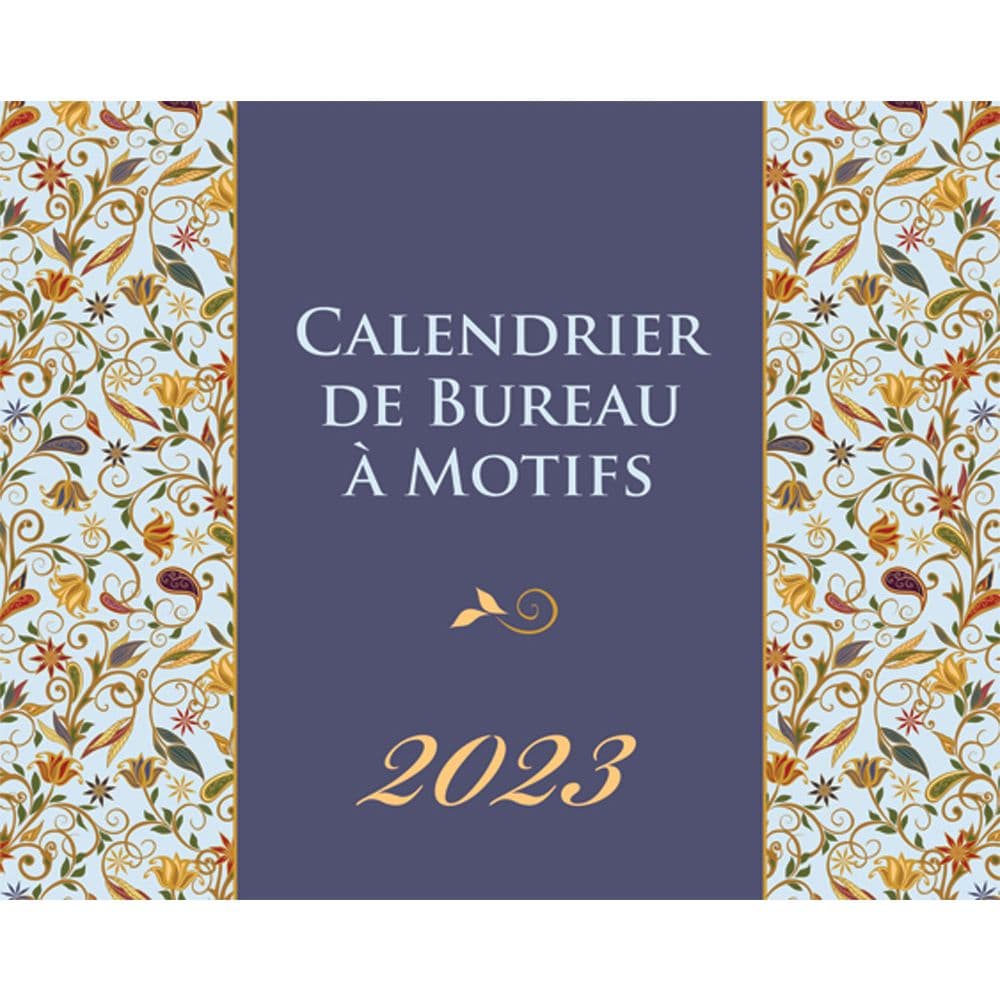 BrownTrout Motifs 2023 Easel Desk Calendar