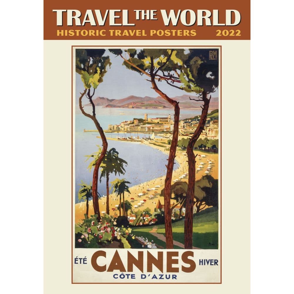 Travel The World 2022 Large Wall Calendar - Calendars.com