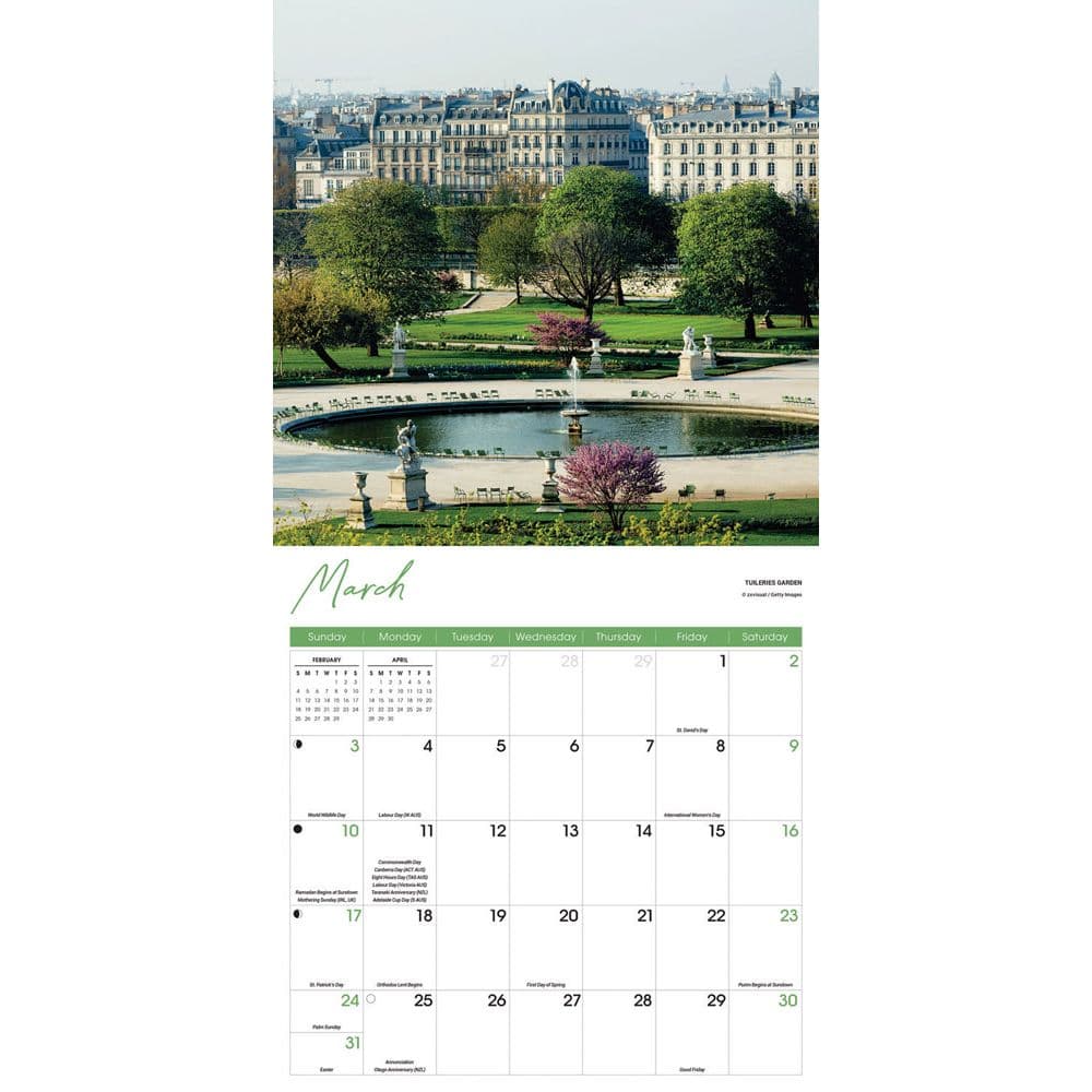 Paris 2024 Wall Calendar