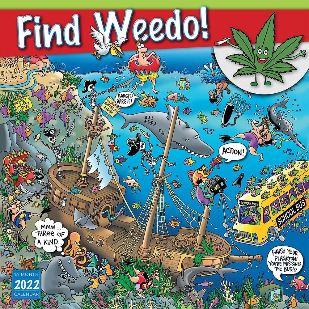 Find Weedo 2022 Wall Calendar