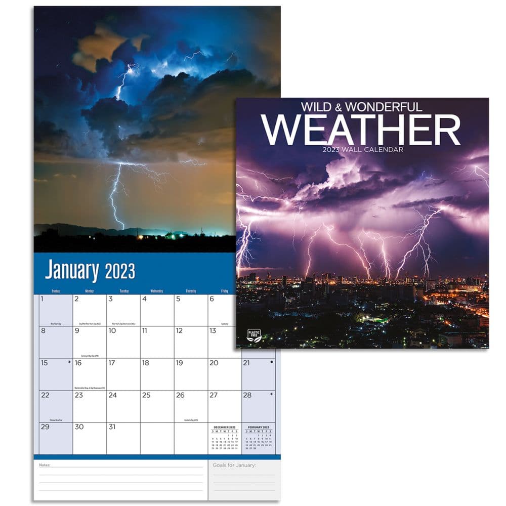 Wild Weather 2023 Mini Calendar Calendars