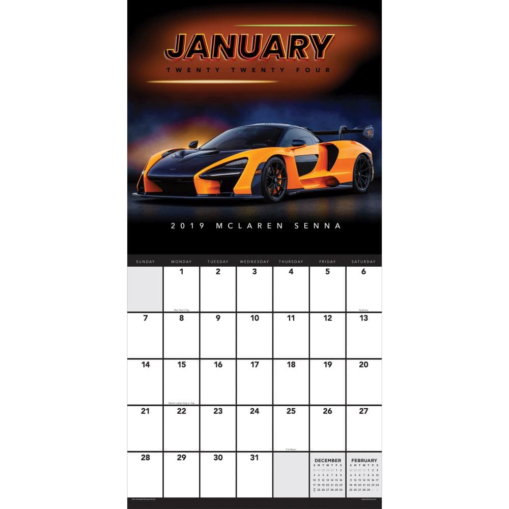 Dream Cars 2024 Wall Calendar Second Alternate Image width=&quot;1000&quot; height=&quot;1000&quot;