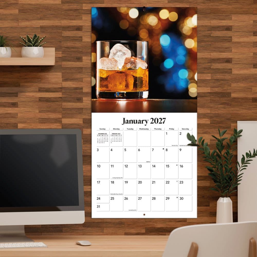 Whiskey Photo 2027 Wall Calendar Fifth Alternate Image