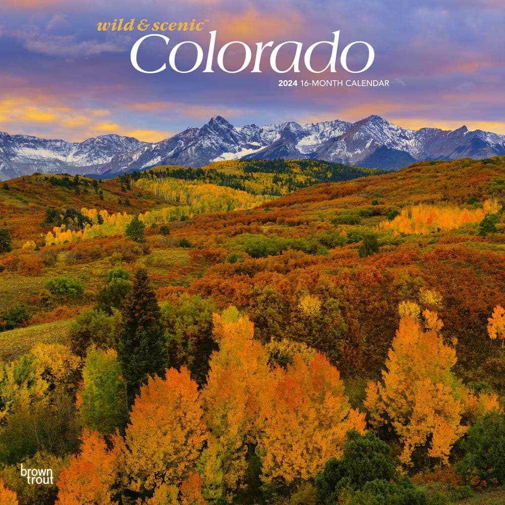 Colorado Wilderness 2024 Wall Calendar Main Product Image width=&quot;1000&quot; height=&quot;1000&quot;