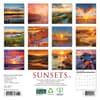 image Sunsets 2026 Wall Calendar
