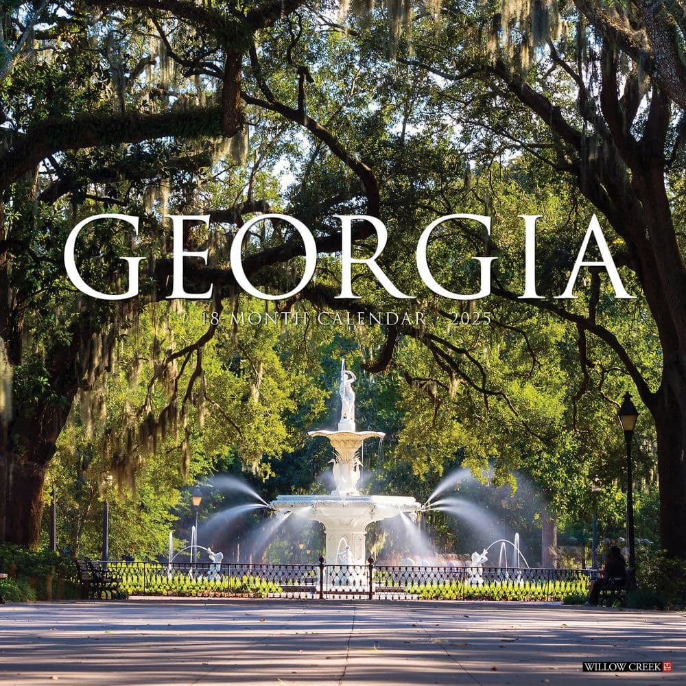 Georgia 2025 Wall Calendar Main Image