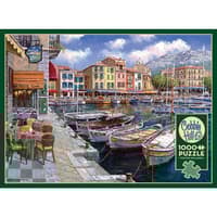 image Cafe in Cassis 1000 Piece Puzzle Main Product Image