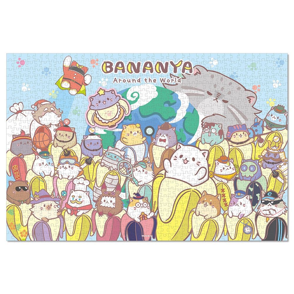 Bananya World 1000 Piece Puzzle First Alternate Image