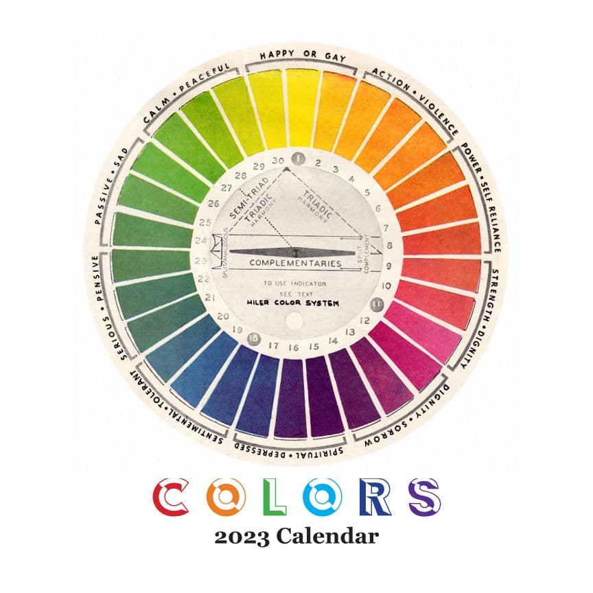 Retrospect Group Colors Square Wall Calendar