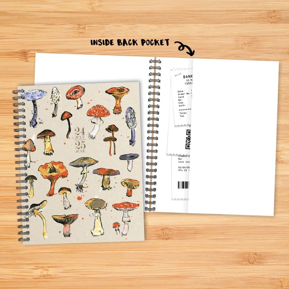 Mushrooms 2025 Academic Planner Alt5