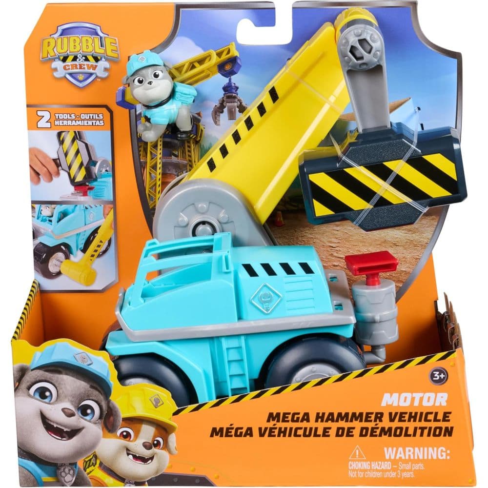 Rubble and Crew Motors Mega Hammer Vehicle Main Product Image