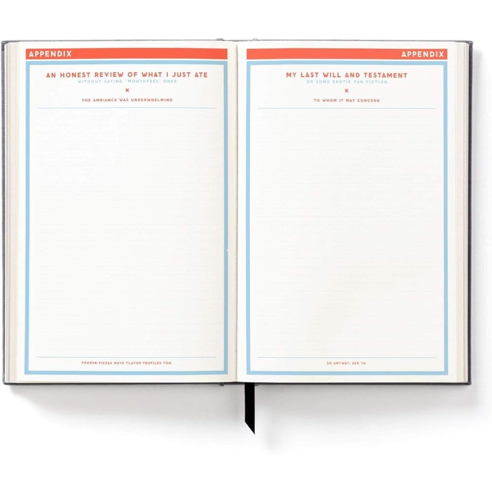 Perpetually Late Show Undated Planner Tenth Alternate Image